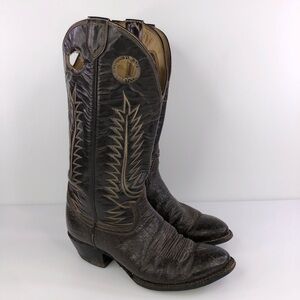 Tony Lama Buckaroo Cowboy Western Boots Size 9D
